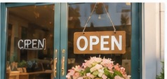 Small business storefront